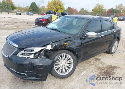 2011 Chrysler 200 Limited z USA, uszkodzony, nr VIN 1C3BC2FG6BN599206